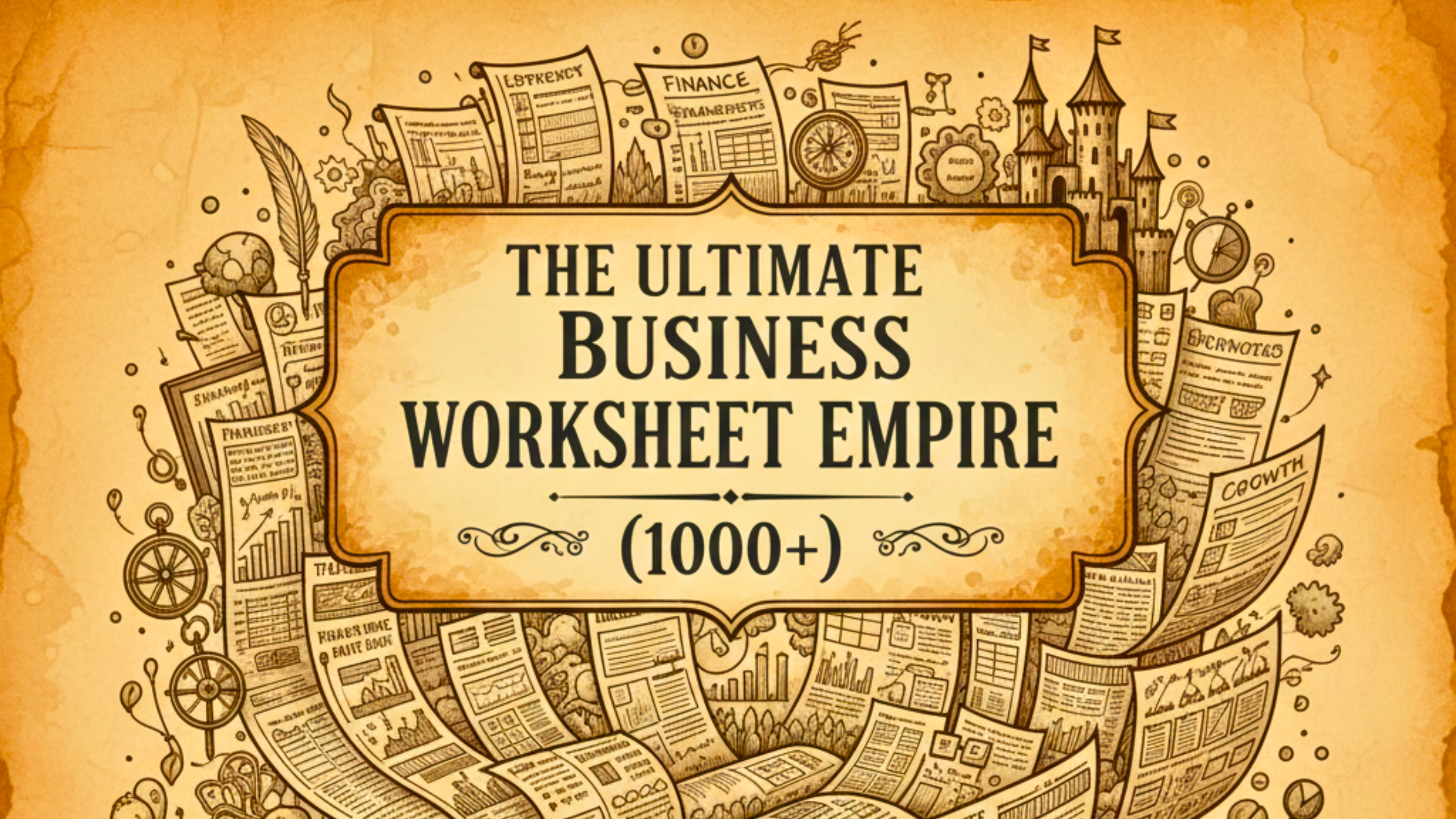 The Ultimate Business Worksheet Empire (1000+)