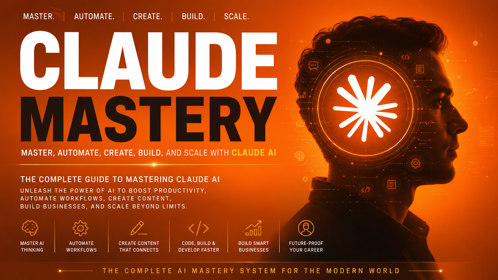 Claude Mastery - Master, Automate, Create, Build, and Scale with Claude AI