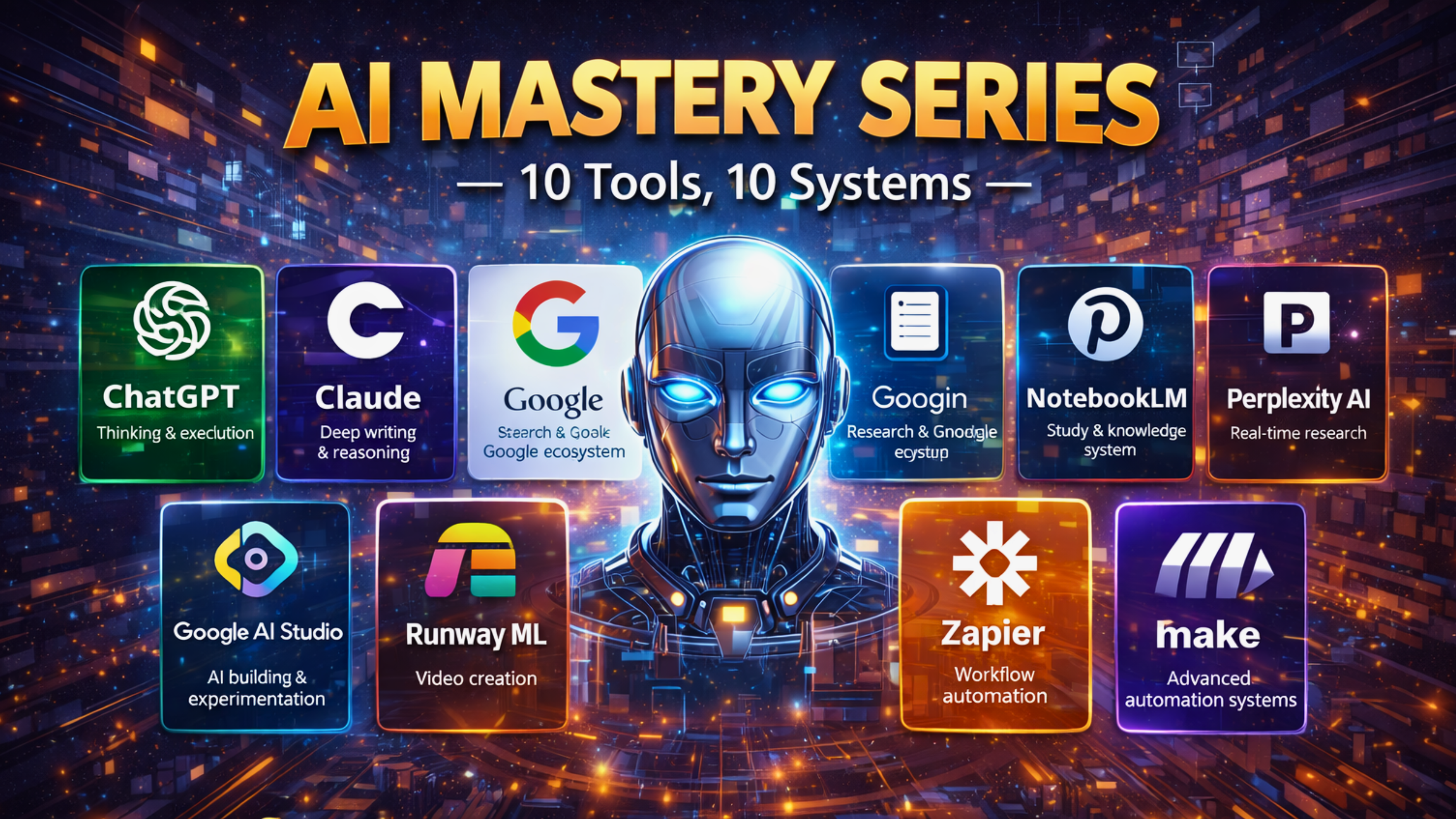 AI MASTERY SERIES — 10 TOOLS, 10 SYSTEMS
