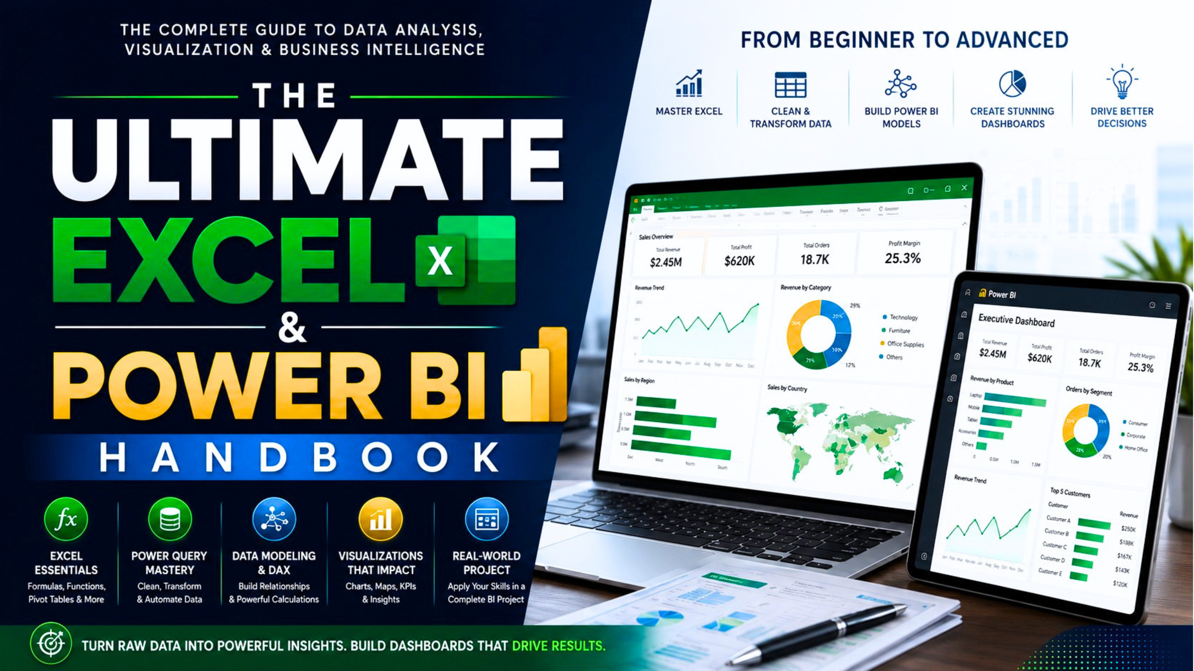 Ultimate Excel & Power BI Handbook