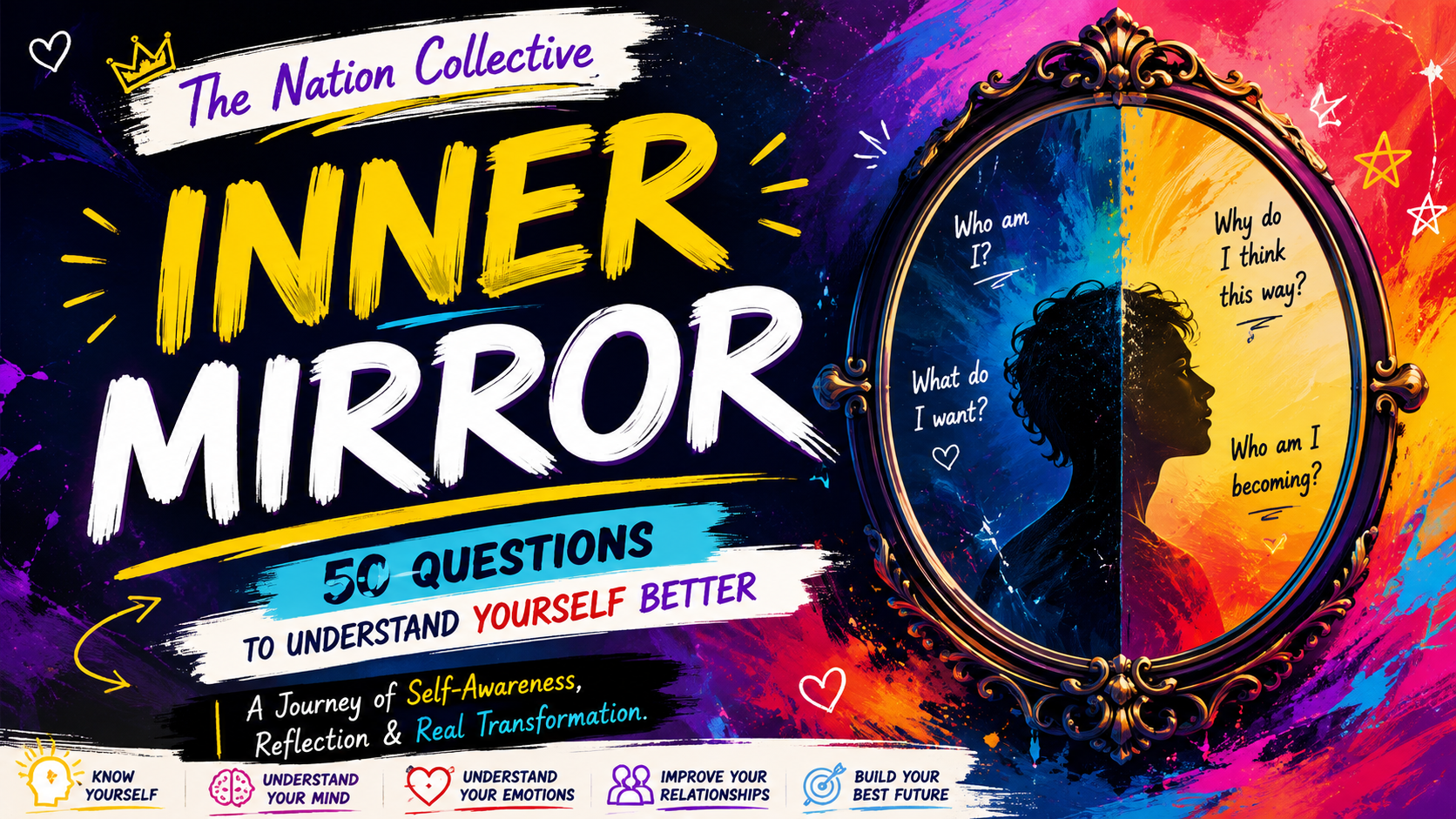 INNER MIRROR — 50 Questions That Make You Meet Yourself